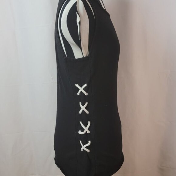 White House Black Market Side Laced Tank - Size XS - Super Cute - Picture 4 of 9
